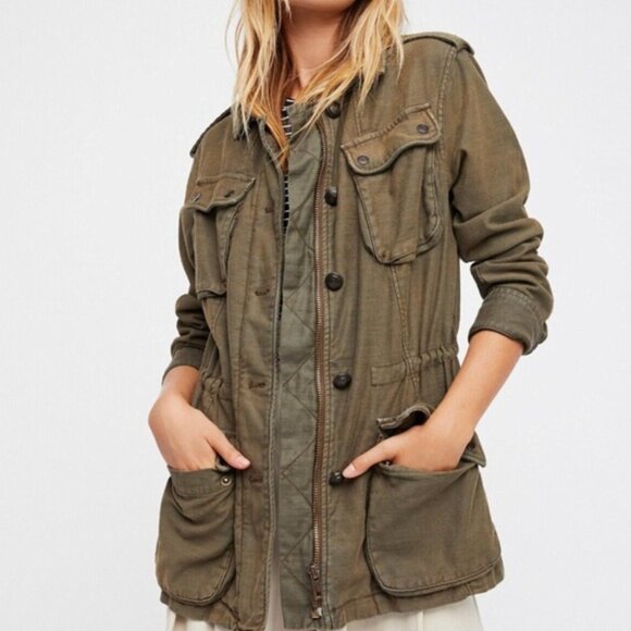 Free People Not Your Brothers Surplus Jacket - Picture 3 of 3